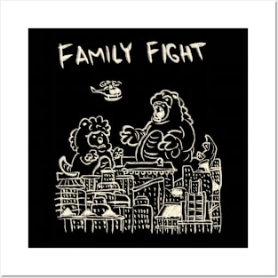 Family Fight Posters and Art